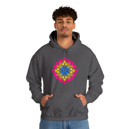 pansexual pride Unisex Heavy Blend™ Hooded Sweatshirt Hoodie Printify   