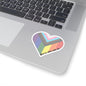 progressive pride you're safe with me Kiss-Cut Sticker