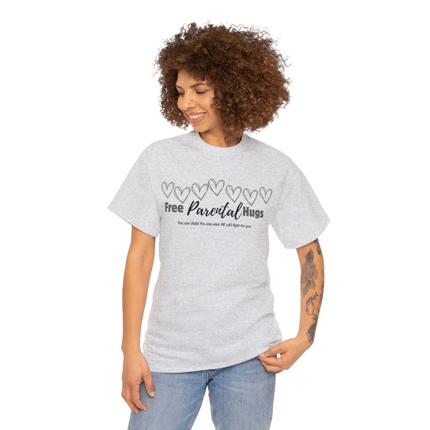 Spread Love and Comfort: "Free Parental Hugs" Shirt T-Shirt Printify   