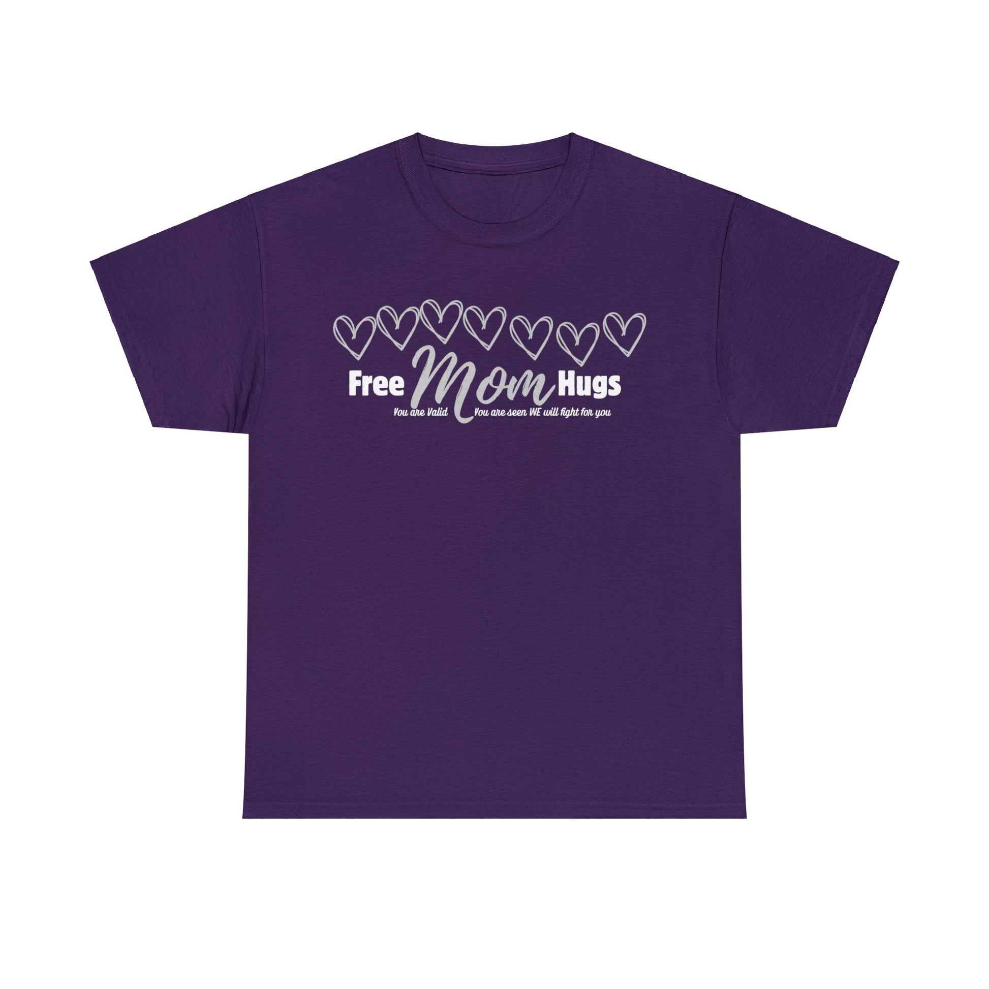 Spread Love and Acceptance: "Free Mom Hugs" Shirt light on Dark T-Shirt Printify   