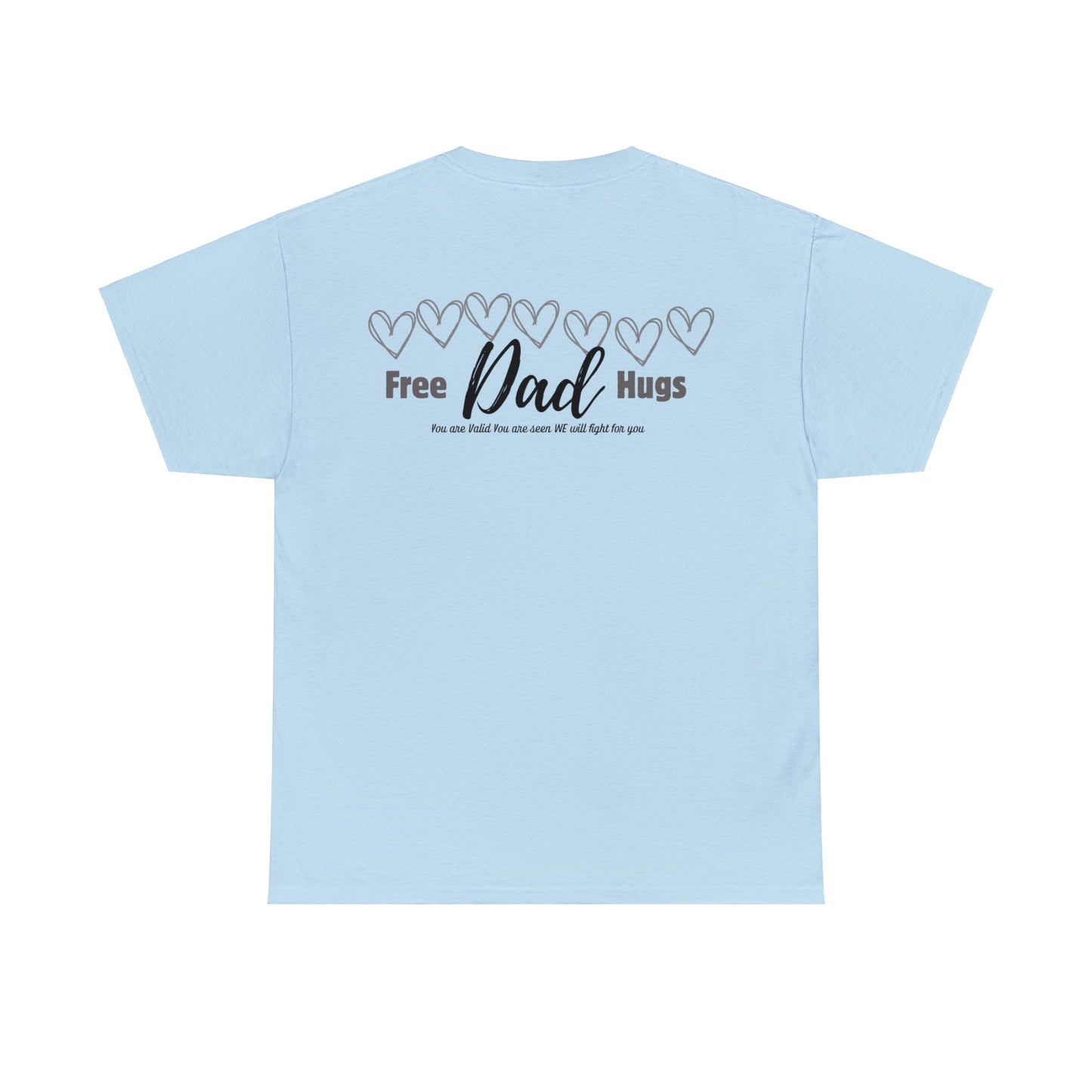 Spread Love and Warmth: "Free Dad Hugs" Shirt T-Shirt Printify   