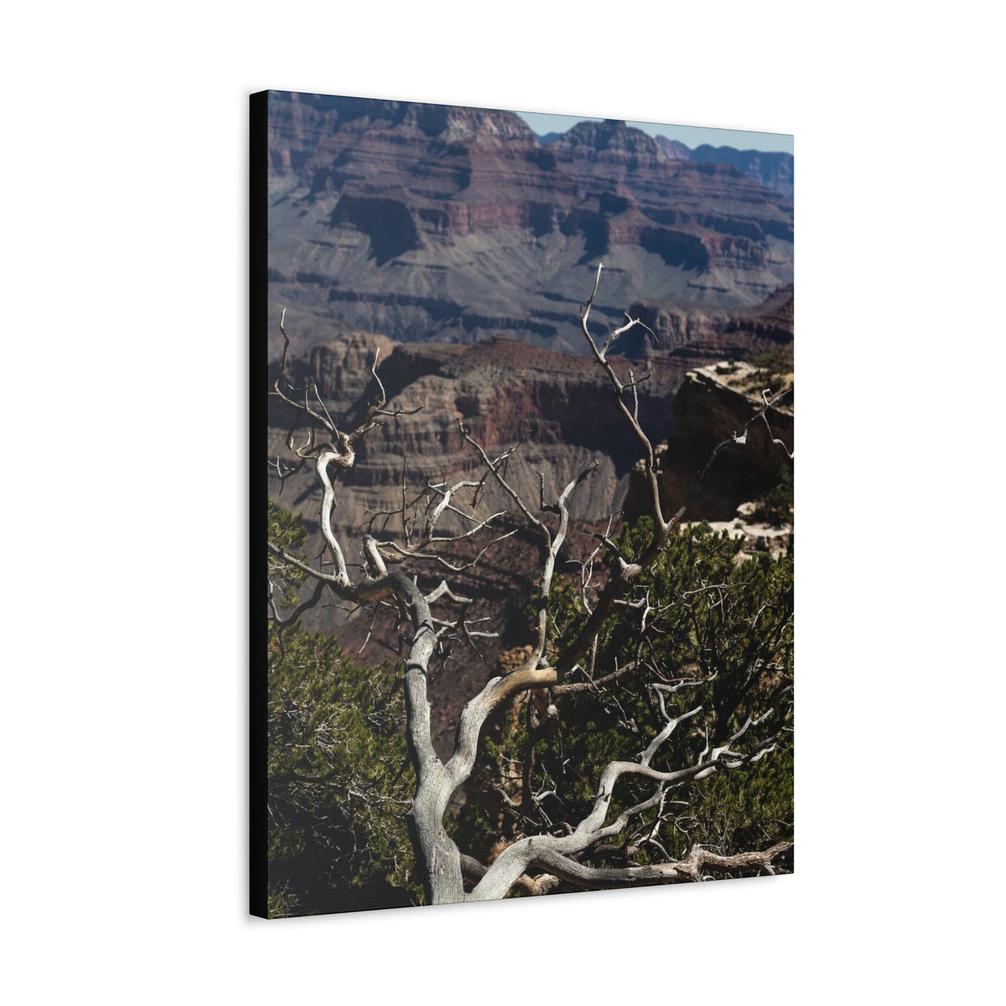 Grand Canyon Print Stretched Canvas Canvas Printify   