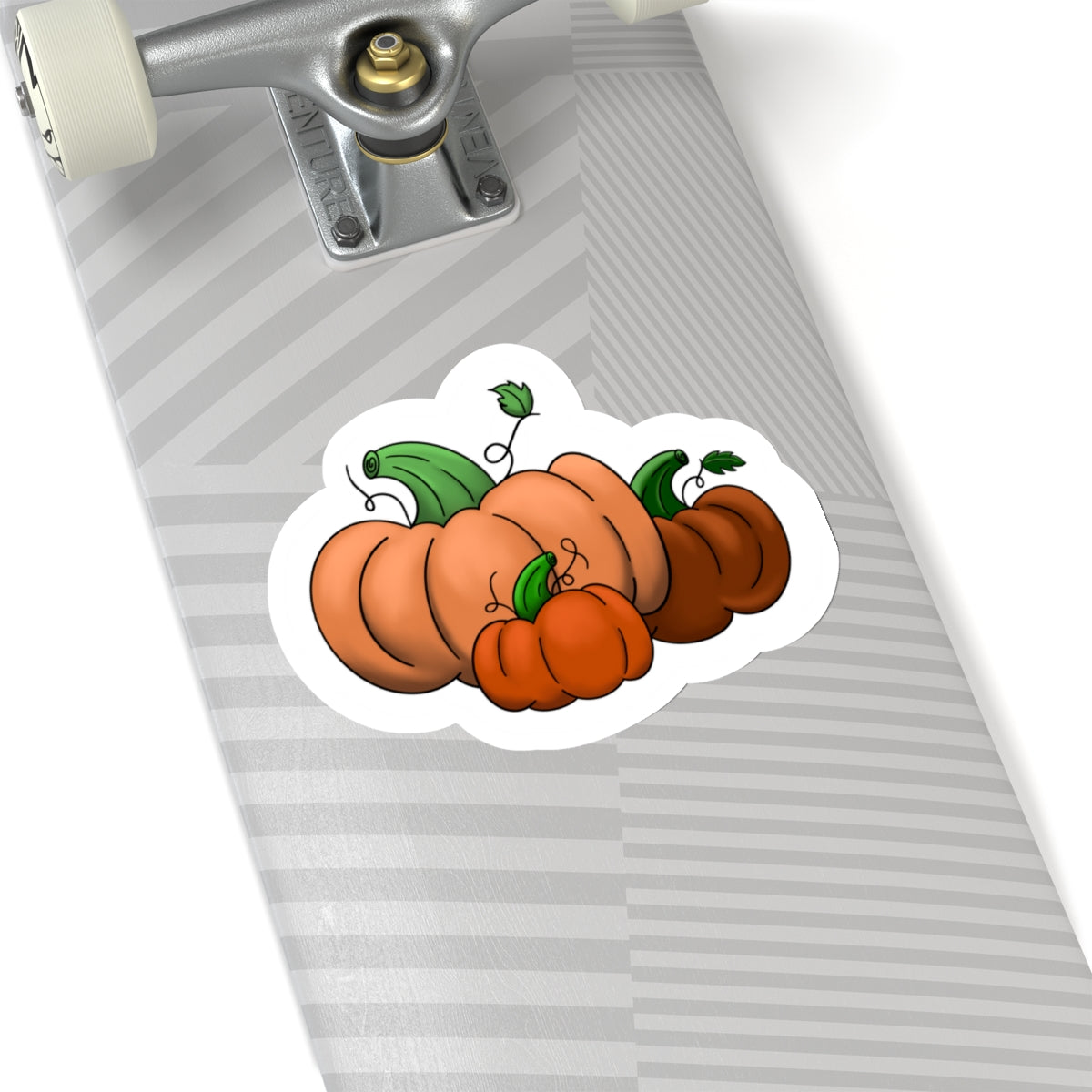 Pumpkins Kiss-Cut Sticker Paper products Printify 6" × 6" White 