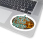 Don't be a twat waffle Kiss-Cut Sticker Paper products Printify 4" × 4" White 