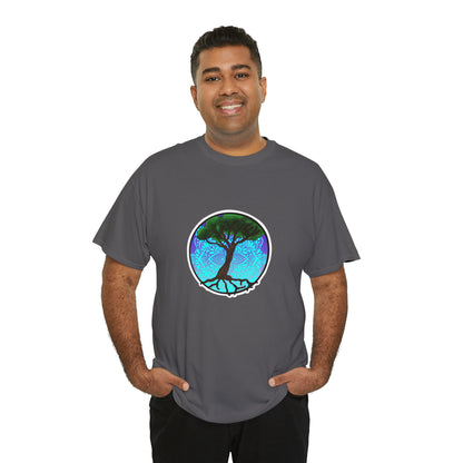 Tree of life Mandala Unisex Heavy Cotton Tee T-Shirt Printify   