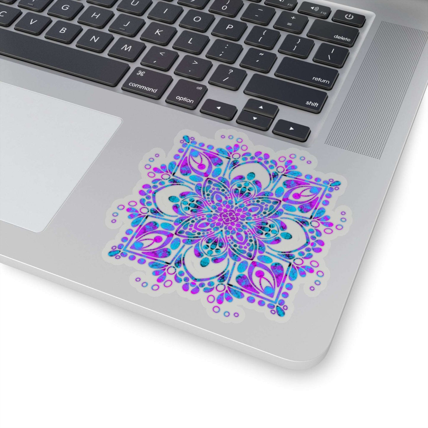 90’s Mandala Kiss-Cut Sticker Paper products Printify   