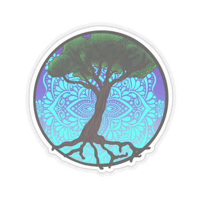 Tree of life Kiss-Cut Sticker Paper products Printify   