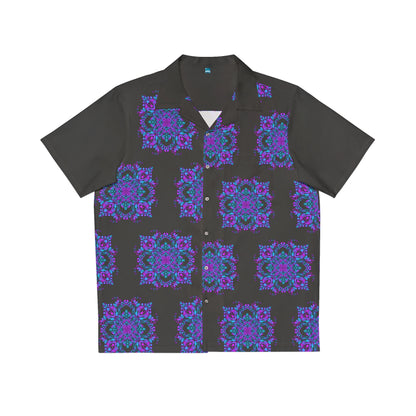 Mandala Men's Hawaiian Shirt (AOP) All Over Prints Printify   