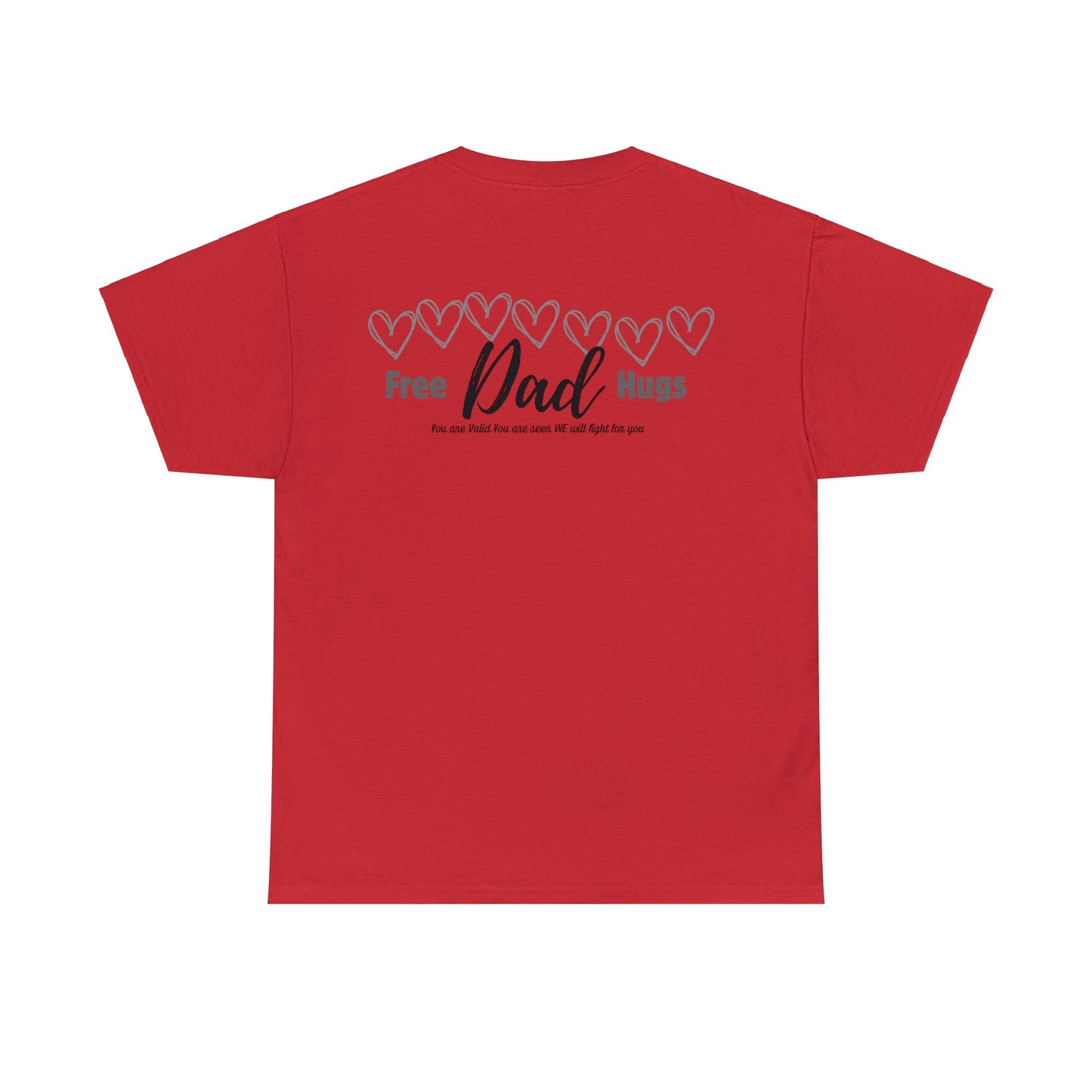 Spread Love and Warmth: "Free Dad Hugs" Shirt T-Shirt Printify   