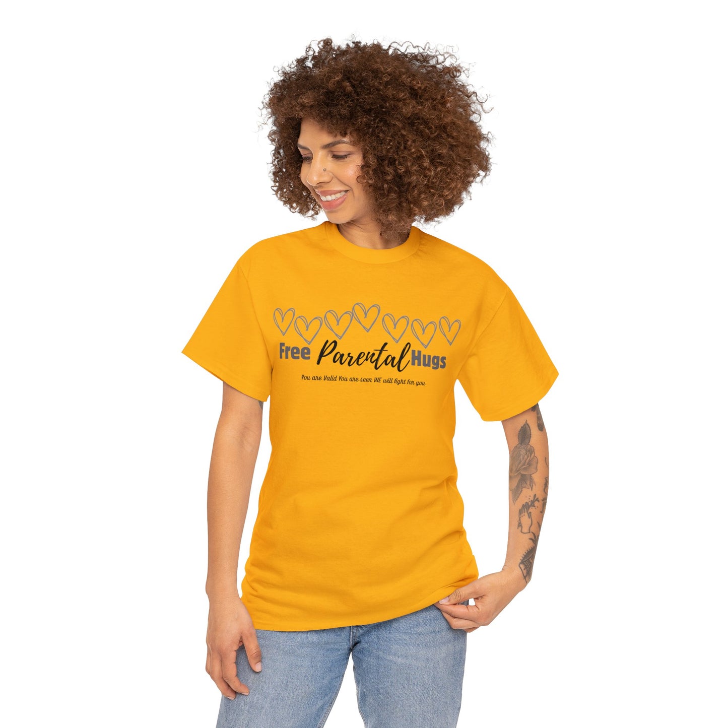 Spread Love and Comfort: "Free Parental Hugs" Shirt T-Shirt Printify   