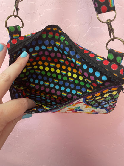 Pride clutch  April & Mae designs and alterations    