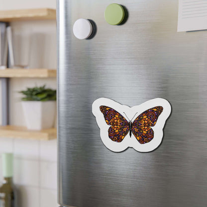 Butterfly Kiss-Cut Magnet Home Decor Printify   