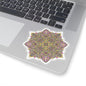 Delicate mandala Kiss-Cut Sticker Paper products Printify 4" × 4" Transparent 