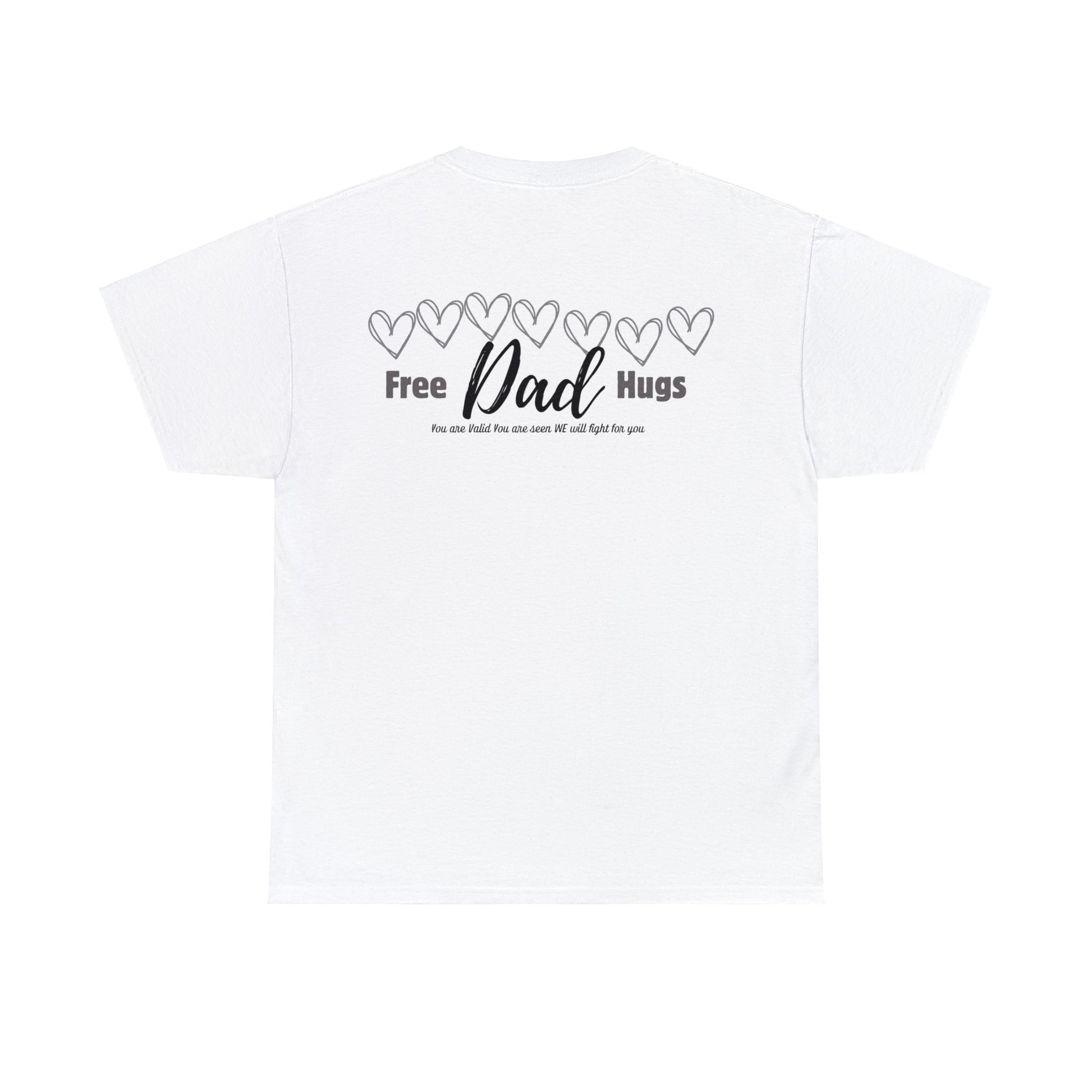 Spread Love and Warmth: "Free Dad Hugs" Shirt T-Shirt Printify   