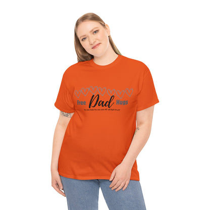 Spread Love and Warmth: "Free Dad Hugs" Shirt T-Shirt Printify   