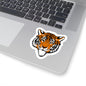 Tiger Kiss-Cut Sticker Paper products Printify 3" × 3" White 