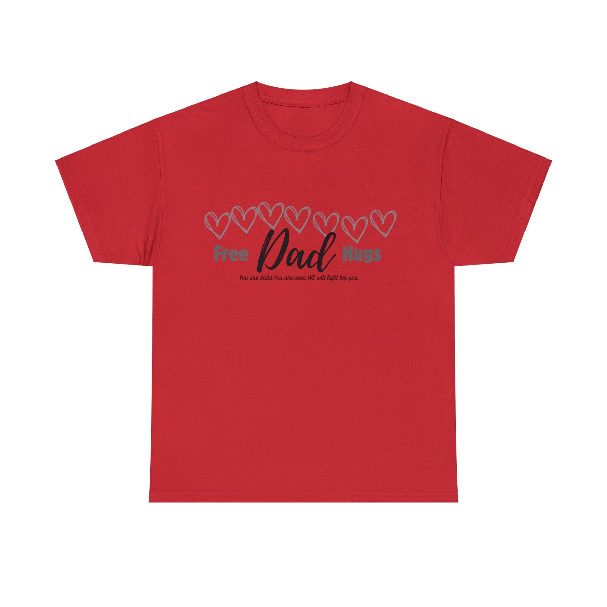 Spread Love and Warmth: "Free Dad Hugs" Shirt T-Shirt Printify   