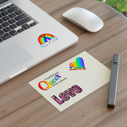 Pride gear Sticker Sheet Paper products Printify   