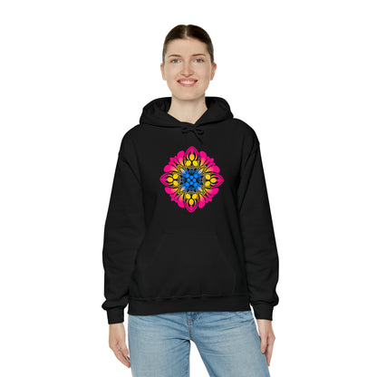 pansexual pride Unisex Heavy Blend™ Hooded Sweatshirt Hoodie Printify   