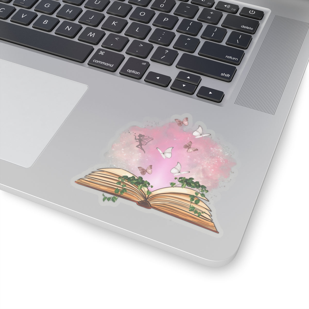 Butterfly fantasy book Kiss-Cut Sticker Paper products Printify   