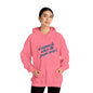 Embrace Your Introverted Side: "I Wanna Be Where the People Aren't" Hoodie Hoodie Printify Safety Pink S 