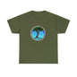 Tree of life Mandala Unisex Heavy Cotton Tee T-Shirt Printify Military Green S 