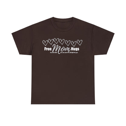 Spread Love and Acceptance: "Free Mom Hugs" Shirt light on Dark T-Shirt Printify   