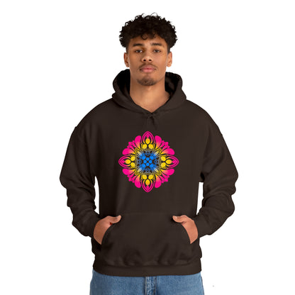 pansexual pride Unisex Heavy Blend™ Hooded Sweatshirt Hoodie Printify   