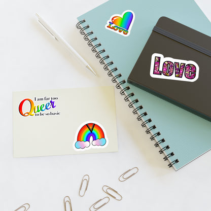 Pride gear Sticker Sheet Paper products Printify   