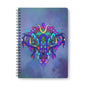 Artsy design Wire bound Softcover Notebook, A5 Paper products Printify A5 Lined 