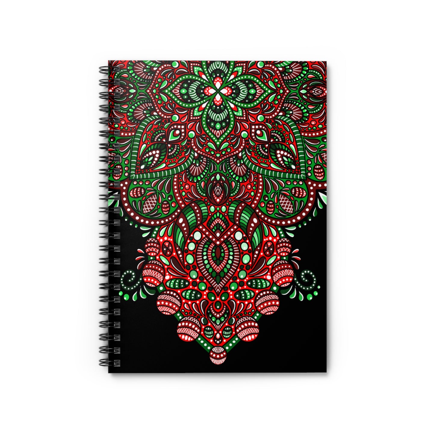 Holiday design Spiral Notebook - Ruled Line Paper products Printify One Size  