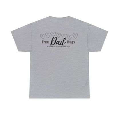 Spread Love and Warmth: "Free Dad Hugs" Shirt T-Shirt Printify   