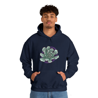 succulent Unisex Heavy Blend™ Hooded Sweatshirt Hoodie Printify   