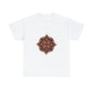 Fall Mandala Unisex Heavy Cotton Tee T-Shirt Printify White M 