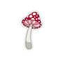 Mushroom Kiss-Cut Sticker Paper products Printify 4" × 4" Transparent 