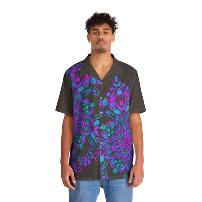 Mandala Men's Hawaiian Shirt (AOP) All Over Prints Printify   