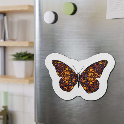 Butterfly Kiss-Cut Magnet Home Decor Printify   