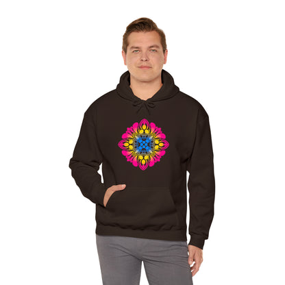 pansexual pride Unisex Heavy Blend™ Hooded Sweatshirt Hoodie Printify   