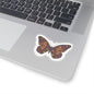 Butterfly Kiss-Cut Sticker Paper products Printify 3" × 3" Transparent 