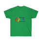 Far too Queer Pride Unisex Ultra Cotton Tee T-Shirt Printify Irish Green S 