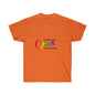 Far too Queer Pride Unisex Ultra Cotton Tee T-Shirt Printify Orange S 