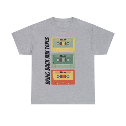 Bring back Mix tapes T shirt T-Shirt Printify Sport Grey S 