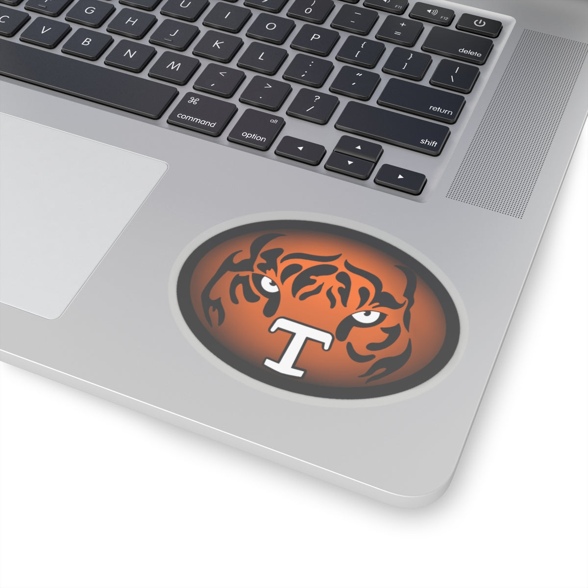 Tiger eyes Kiss-Cut Sticker Paper products Printify   