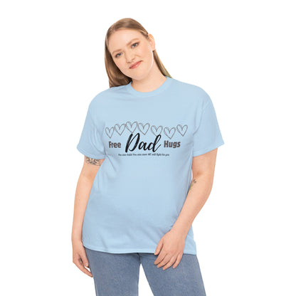 Spread Love and Warmth: "Free Dad Hugs" Shirt T-Shirt Printify   