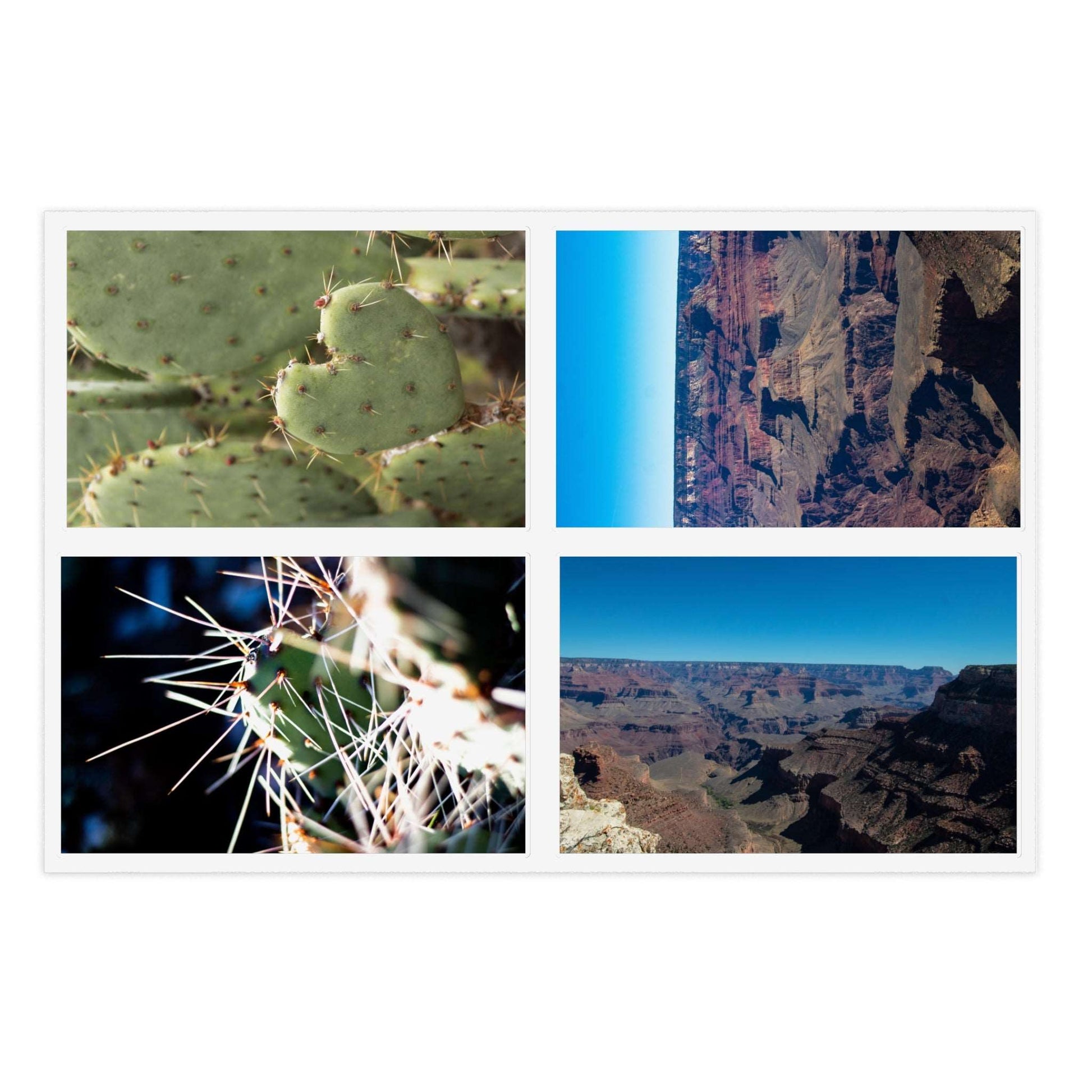 Beautiful Arizona pictures Sticker Sheet Paper products Printify   