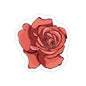 Rose Kiss-Cut Sticker Paper products Printify 2" × 2" White 