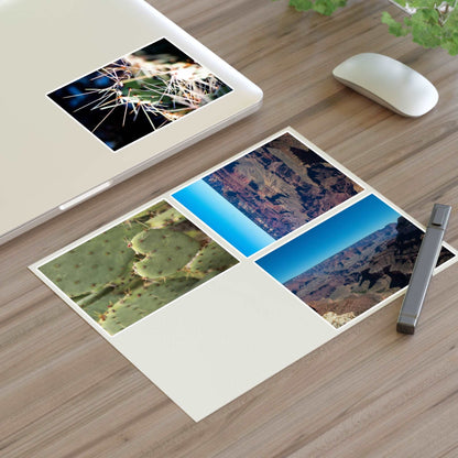 Beautiful Arizona pictures Sticker Sheet Paper products Printify 11" × 8.5" White Die-Cut