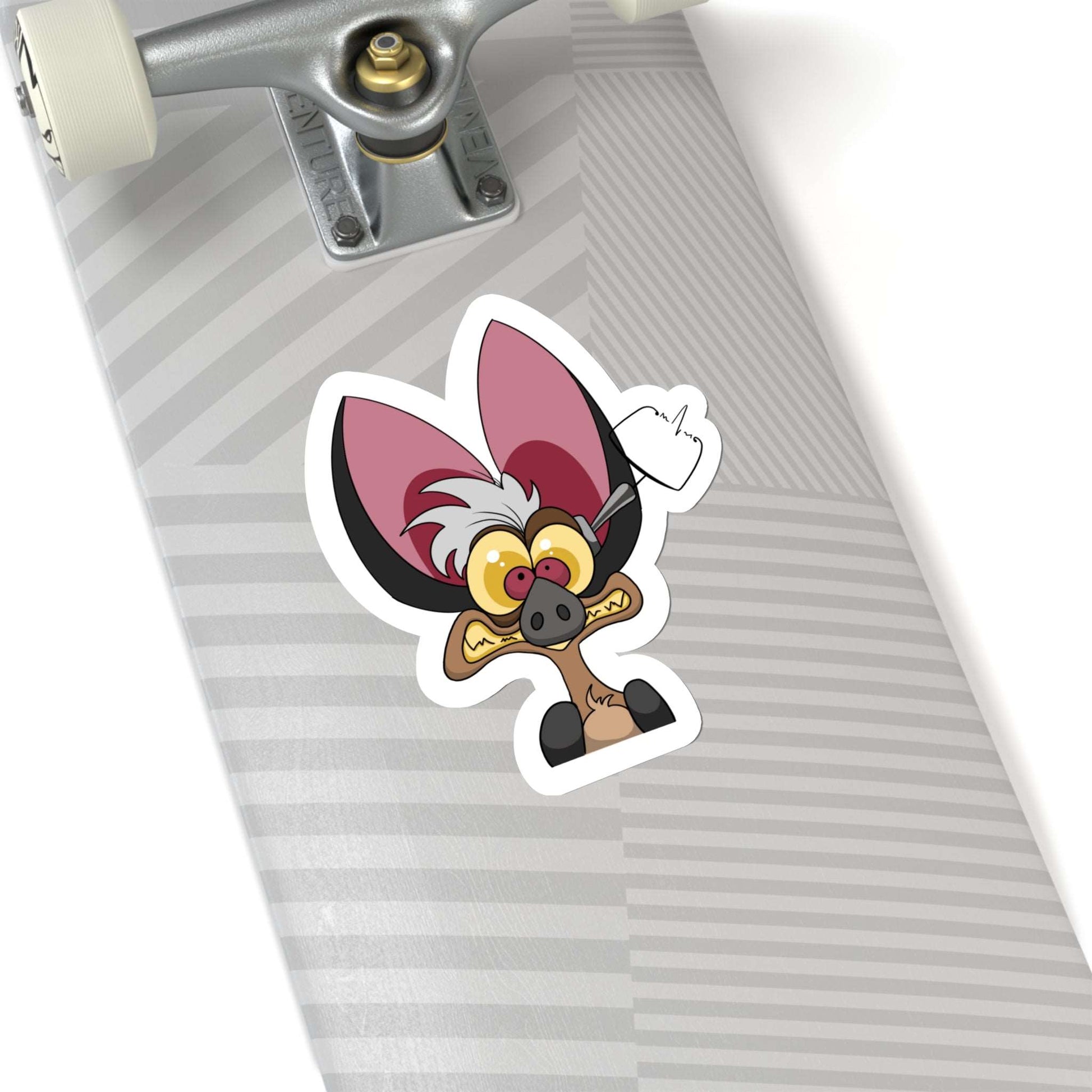 Batty Kiss-Cut Stickers Paper products Printify   