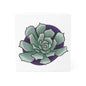 Succulent note cube Paper products Printify White One size 