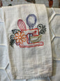 Red Kitchen aid mixer Tea towel  April & Mae designs and alterations   